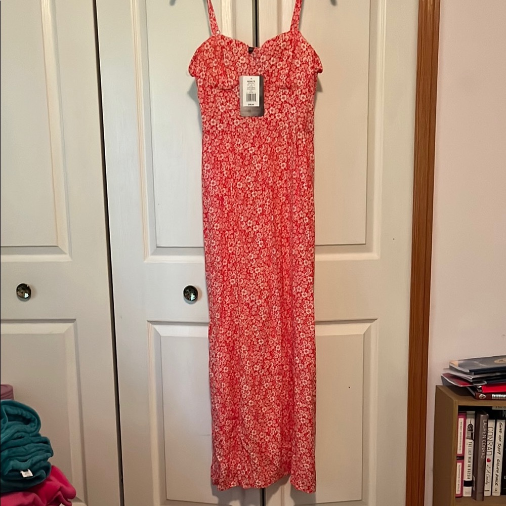 Lily Rose Red Floral Sundress - Kohls